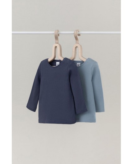 К 302520-2уп/пыльно-синий,стальной набор джемпер