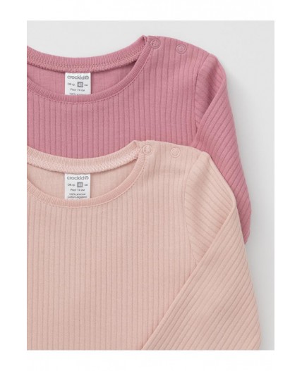 К 302520-2уп/розово-бежевый 1506,тем.розовый 1710 набор джемпер