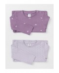 К 302520-2уп/фиолетовый Н063,сиреневый Н072 набор джемпер