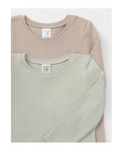 К 302520-2уп/тем.бежевый 1304,оливковый 0209 набор джемпер