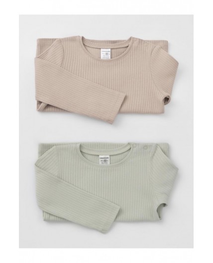 К 302520-2уп/тем.бежевый 1304,оливковый 0209 набор джемпер