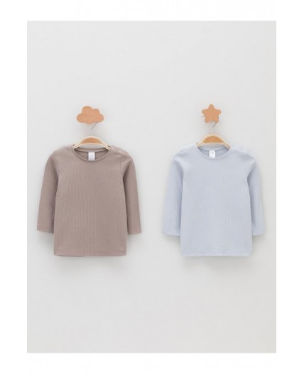 К 302520-2уп/капучино 1210,серо-голубой 4106 набор джемпер