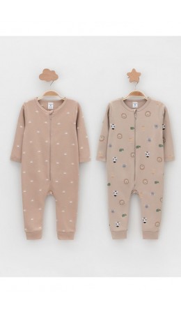 К 6522-2уп/зоопарк,маленькие солнышки набор комбинезон