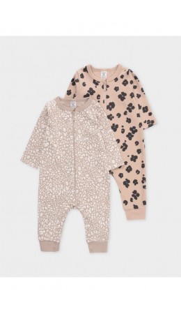 К 6522-2уп/тем.бежевый Н096,бежевый Н085.1 набор комбинезон