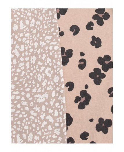 К 6522-2уп/тем.бежевый Н096,бежевый Н085.1 набор комбинезон