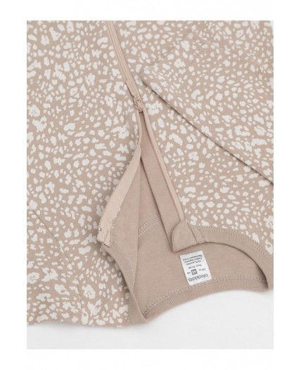 К 6522-2уп/тем.бежевый Н096,бежевый Н085.1 набор комбинезон