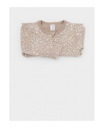 К 6522-2уп/тем.бежевый Н096,бежевый Н085.1 набор комбинезон