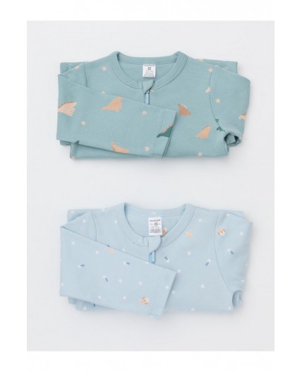 К 6522-2уп/голубой Н102,серо-голубой Н101 набор комбинезон