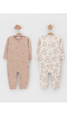 К 6522-2уп/молочный Н060,бежевый Н064 набор комбинезон