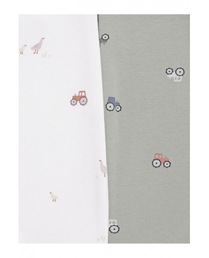 К 6522-2уп/хаки Н031.1,молочный Н103 набор комбинезон