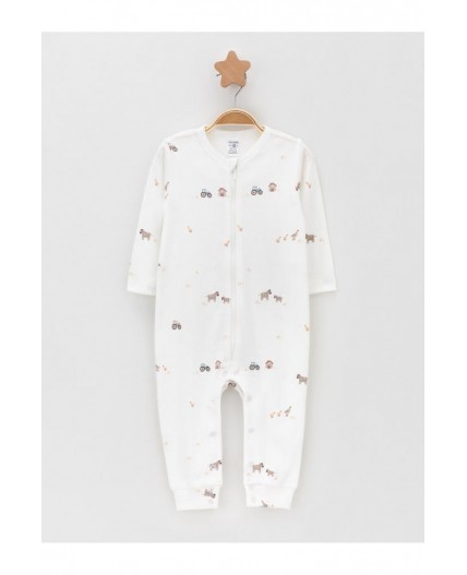 К 6522-2уп/хаки Н031.1,молочный Н103 набор комбинезон