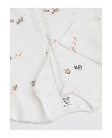 К 6522-2уп/хаки Н031.1,молочный Н103 набор комбинезон