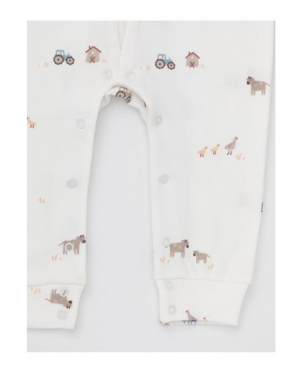 К 6522-2уп/хаки Н031.1,молочный Н103 набор комбинезон