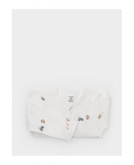 К 6522-2уп/хаки Н031.1,молочный Н103 набор комбинезон