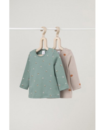 К 301944-2уп/дубовые листочки,мини желуди джемпер