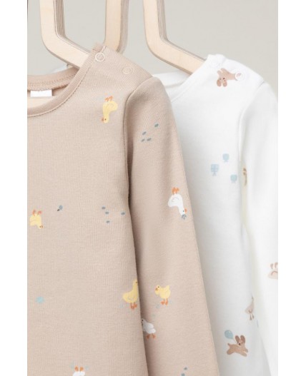 К 301944-2уп/милые животные,веселые гуси набор джемпер