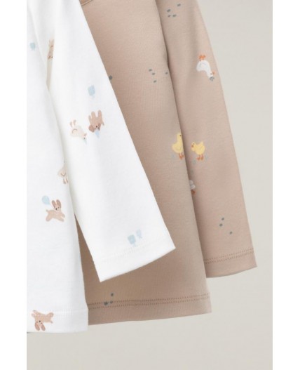 К 301944-2уп/милые животные,веселые гуси набор джемпер