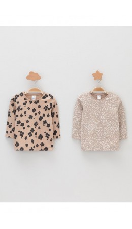 К 301944-2уп/тем.бежевый Н096,бежевый Н085.1 набор джемпер