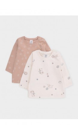 К 301944-2уп/кремовый Н108,бежевый Н105 набор джемпер