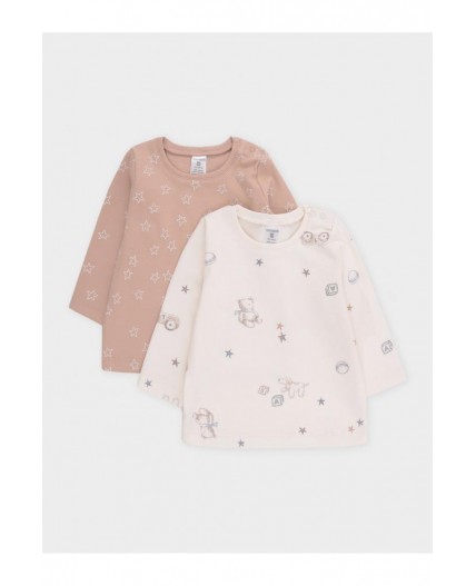 К 301944-2уп/кремовый Н108,бежевый Н105 набор джемпер