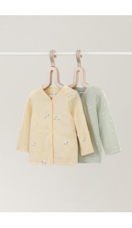 К 300450-2уп/маленькие овечки,поле с ромашками кофточка