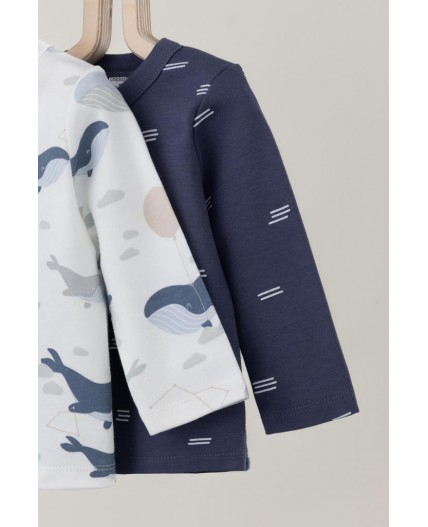 К 300450-2уп/сказочные киты,штиль набор кофточка