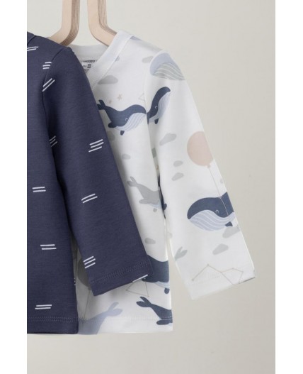 К 300450-2уп/сказочные киты,штиль набор кофточка
