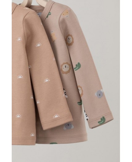 К 300450-2уп/зоопарк,маленькие солнышки набор кофточка