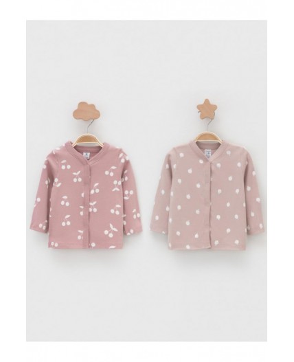 К 300450-2уп/лиловый Н067,розово-бежевый Н097 набор кофточка