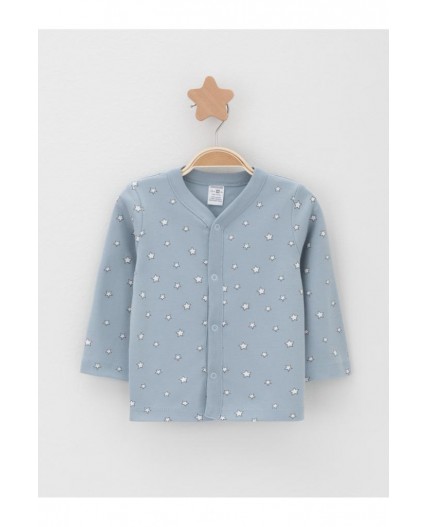 К 300450-2уп/серо-голубой Н100,синий 3929 набор кофточка