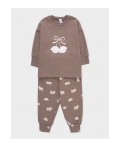 К 1567/коричневый 0909 Н052.1 пижама