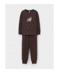 К 1621/темно-коричневый 0912 Н048 пижама