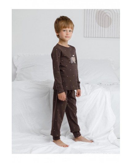 К 1621/темно-коричневый 0912 Н048 пижама