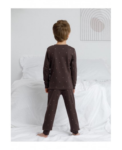К 1621/темно-коричневый 0912 Н048 пижама
