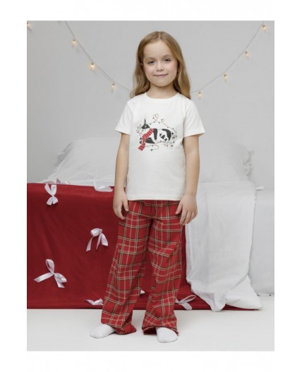 К 1640/молочный 1005 Н152 пижама