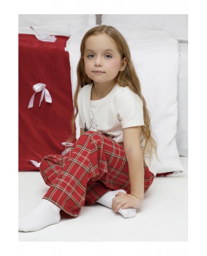 К 1640/молочный 1005 Н152 пижама