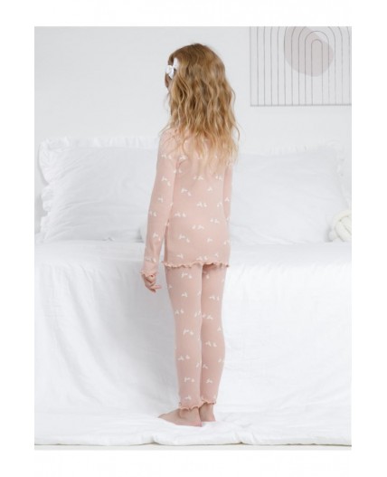 К 1618/розово-бежевый 1506 Н065 пижама