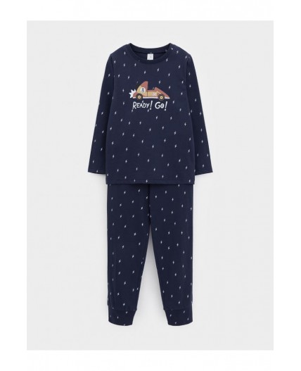 К 1637/синий 1410 Н032 пижама