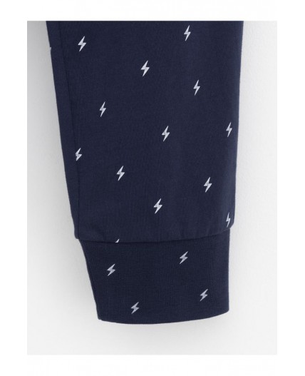 К 1637/синий 1410 Н032 пижама