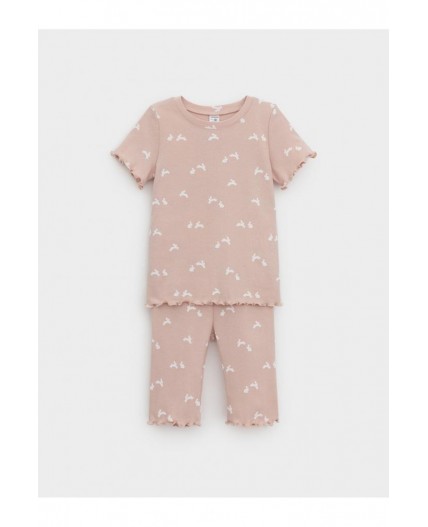 К 1632/розово-бежевый 1506 Н065 пижама