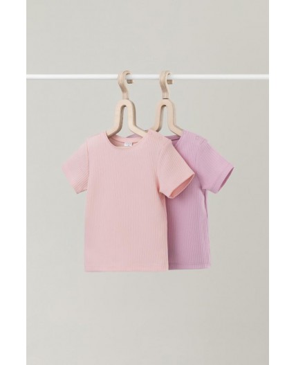 К 302521-2уп/фламинго,тропический персик набор фуфайка (футболка)