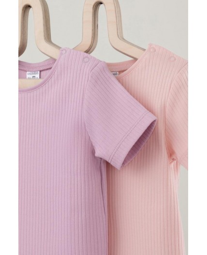 К 302521-2уп/фламинго,тропический персик набор фуфайка (футболка)