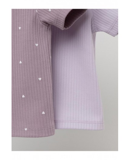 К 302521-2уп/нежно-лавандовый,морской туман набор фуфайка (футболка)