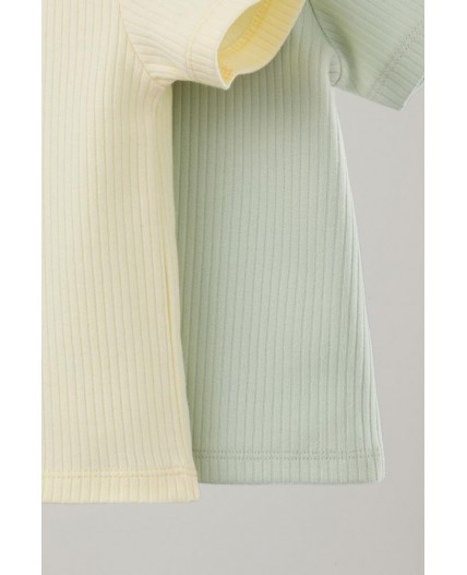 К 302521-2уп/зеленая лилия,банановый мусс набор фуфайка (футболка)