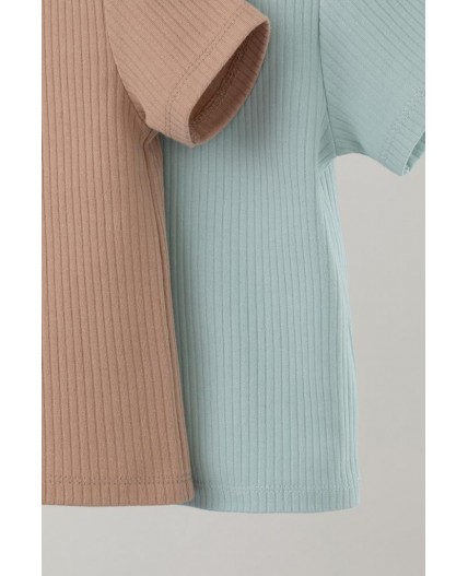 К 302521-2уп/голубая дымка,кунжут набор фуфайка (футболка)