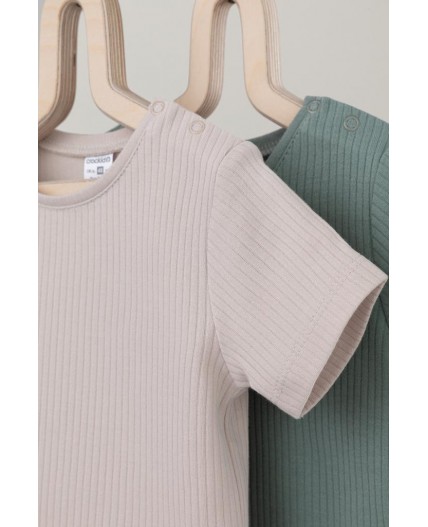 К 302521-2уп/полынь,бежевый набор фуфайка (футболка)