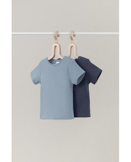 К 302521-2уп/пыльно-синий,стальной набор фуфайка (футболка)