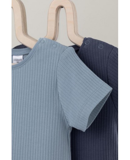 К 302521-2уп/пыльно-синий,стальной набор фуфайка (футболка)