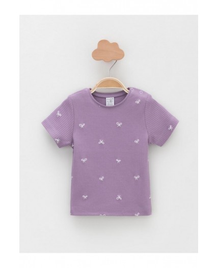 К 302521-2уп/фиолетовый Н063,сиреневый Н072 набор фуфайка (футболка)