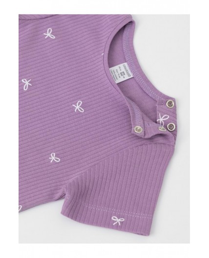 К 302521-2уп/фиолетовый Н063,сиреневый Н072 набор фуфайка (футболка)